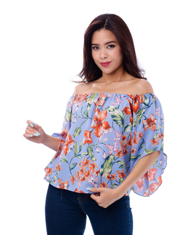 Blusa Xiomi - Azul - Tienda Nébula