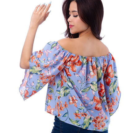 Blusa Xiomi - Azul - Tienda Nébula