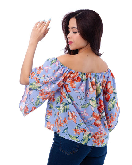 Blusa Xiomi - Azul - Tienda Nébula