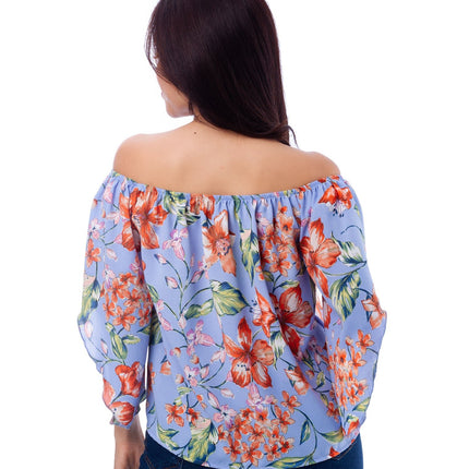 Blusa Xiomi - Azul - Tienda Nébula