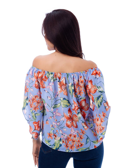 Blusa Xiomi - Azul - Tienda Nébula