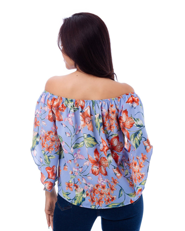 Blusa Xiomi - Azul - Tienda Nébula