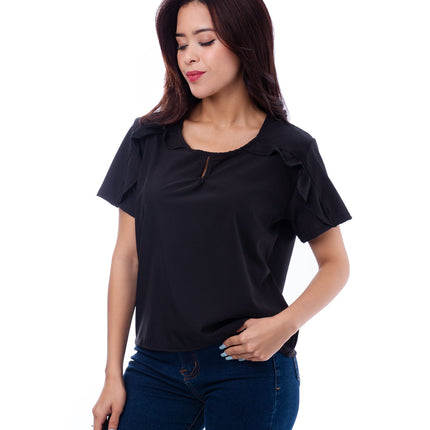 Blusa Zibelle - Negro - Tienda Nébula