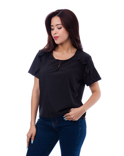 Blusa Zibelle - Negro - Tienda Nébula
