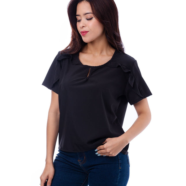 Blusa Zibelle - Negro - Tienda Nébula