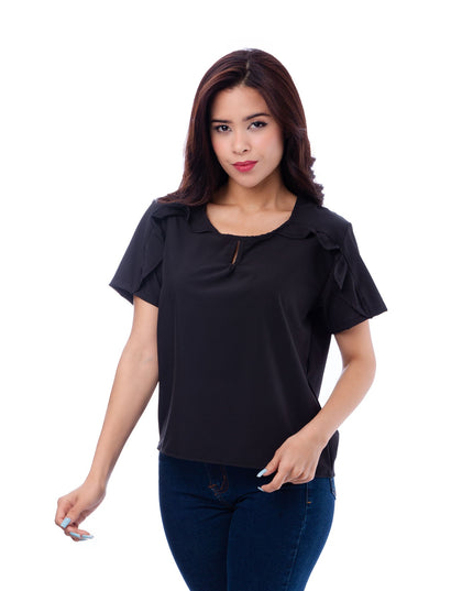 Blusa Zibelle - Negro - Tienda Nébula