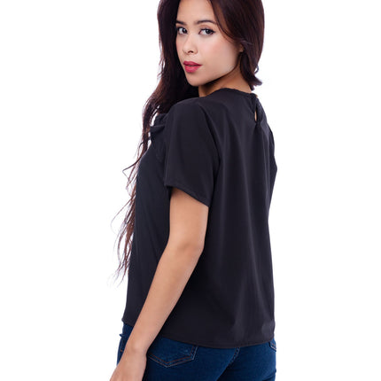Blusa Zibelle - Negro - Tienda Nébula