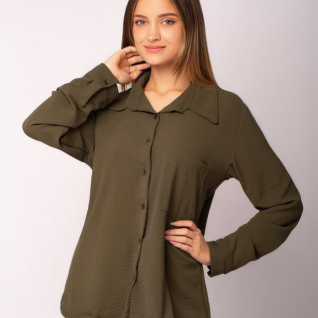 Blusa Zillal - Militar - Tienda Nébula