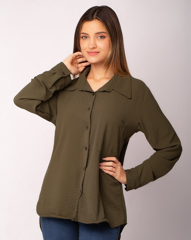 Blusa Zillal - Militar - Tienda Nébula