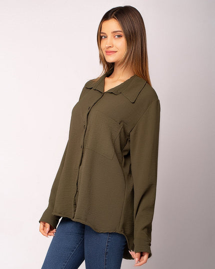 Blusa Zillal - Militar - Tienda Nébula