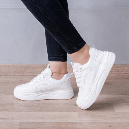 Zapatillas Urbanas Mujer Borja - Blanco