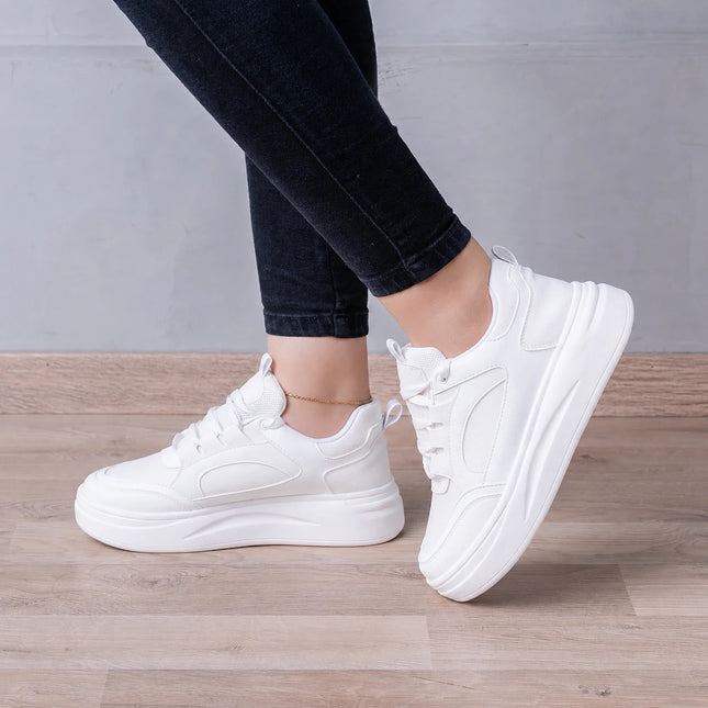 Zapatillas Urbanas Mujer Borja - Blanco