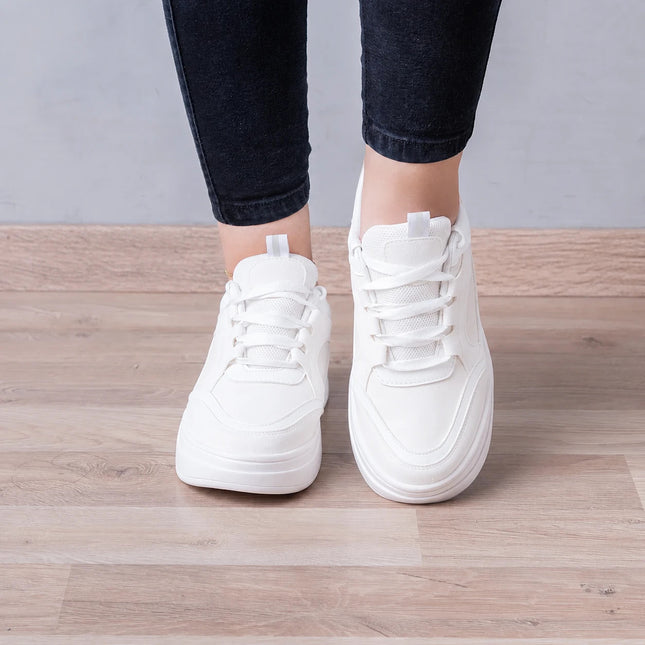 Zapatillas Urbanas Mujer Borja - Blanco
