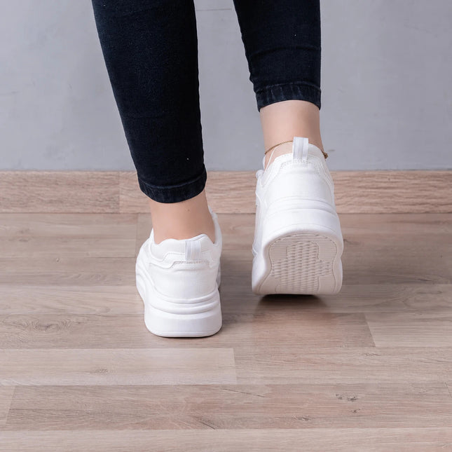 Zapatillas Urbanas Mujer Borja - Blanco