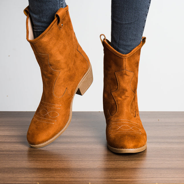 Bota Jessie - Camel - Tienda Nébula