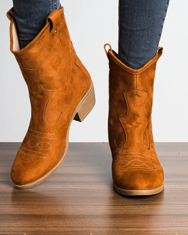 Bota Jessie - Camel - Tienda Nébula