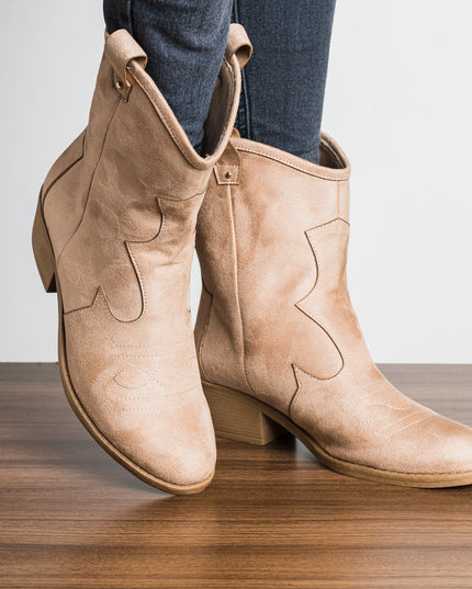 Bota Jessie - Nude - Tienda Nébula