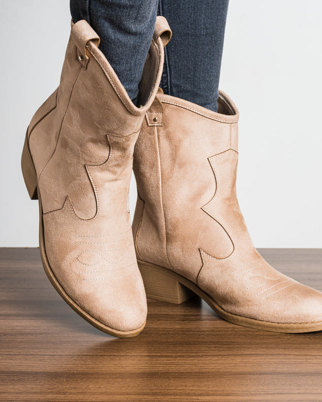 Bota Jessie - Nude - Tienda Nébula