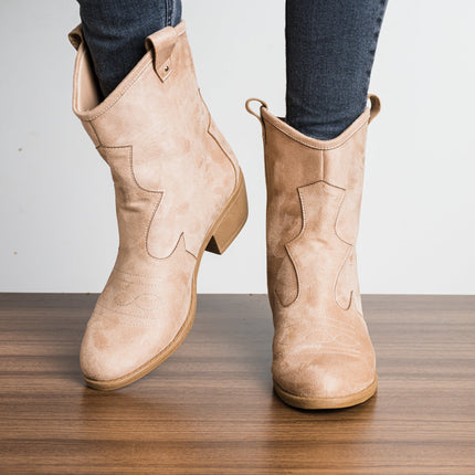 Bota Jessie - Nude - Tienda Nébula