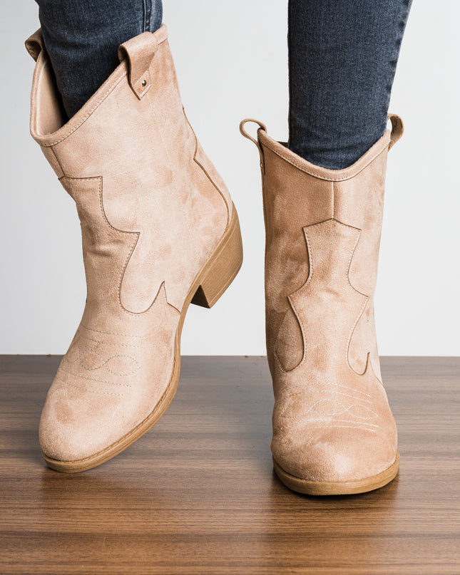 Bota Jessie - Nude - Tienda Nébula