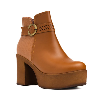 Botas Abbie - Camel - Tienda Nébula