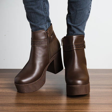 Botas Abbie - Marrón - Tienda Nébula