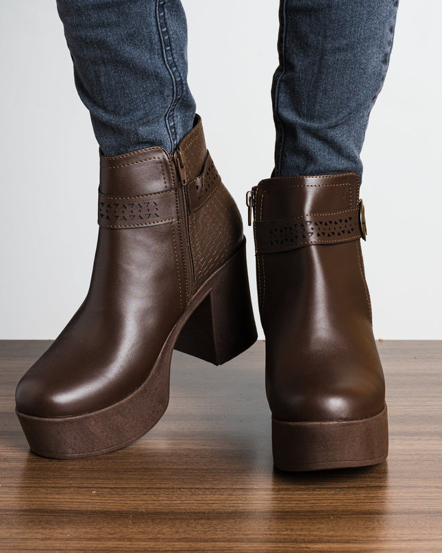 Botas Abbie - Marrón - Tienda Nébula