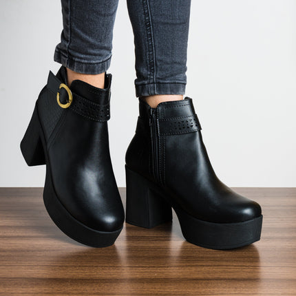 Botas Abbie - Negro - Tienda Nébula