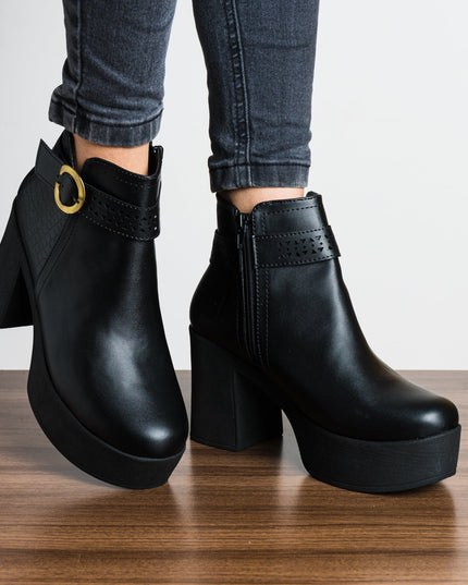 Botas Abbie - Negro - Tienda Nébula