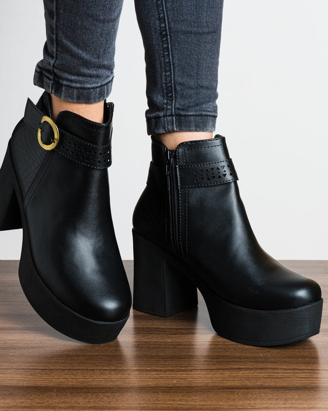 Botas Abbie - Negro - Tienda Nébula
