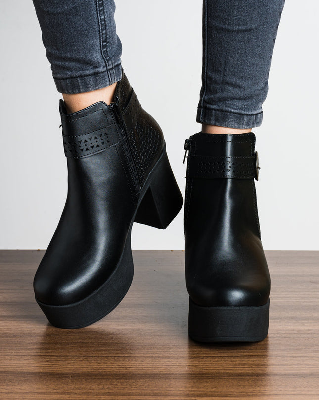 Botas Abbie - Negro - Tienda Nébula