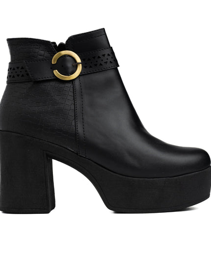 Botas Abbie - Negro - Tienda Nébula
