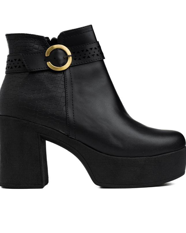 Botas Abbie - Negro - Tienda Nébula