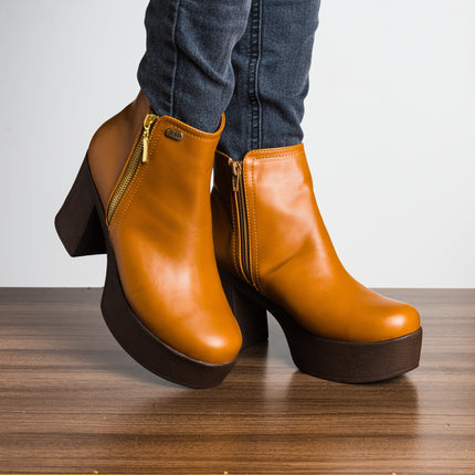 Botas Adaia - Camel - Tienda Nébula