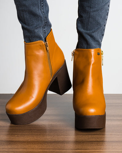 Botas Adaia - Camel - Tienda Nébula