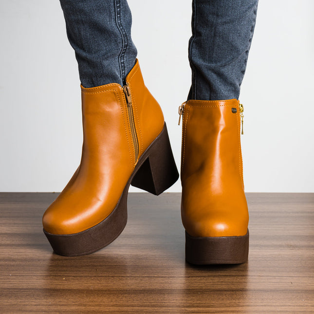 Botas Adaia - Camel - Tienda Nébula