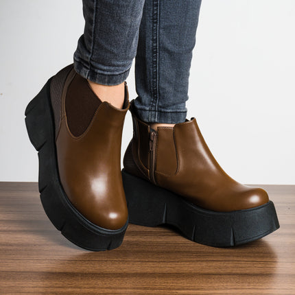 Botas Angeline - Marrón - Tienda Nébula