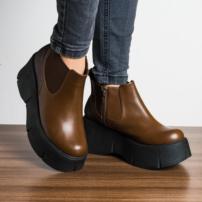 Botas Angeline - Marrón - Tienda Nébula