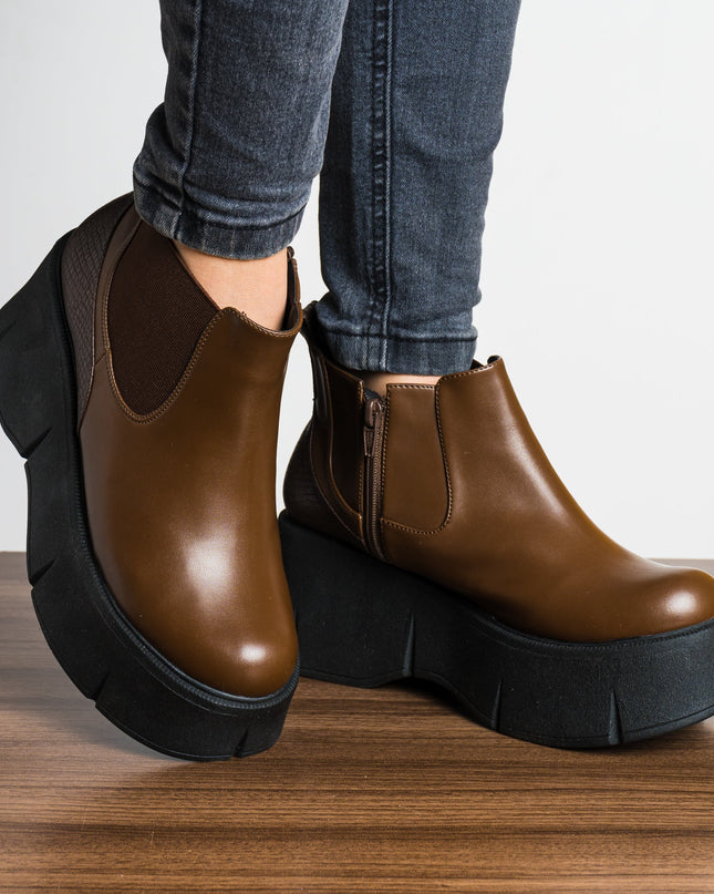 Botas Angeline - Marrón - Tienda Nébula
