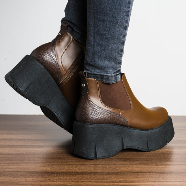 Botas Angeline - Marrón - Tienda Nébula