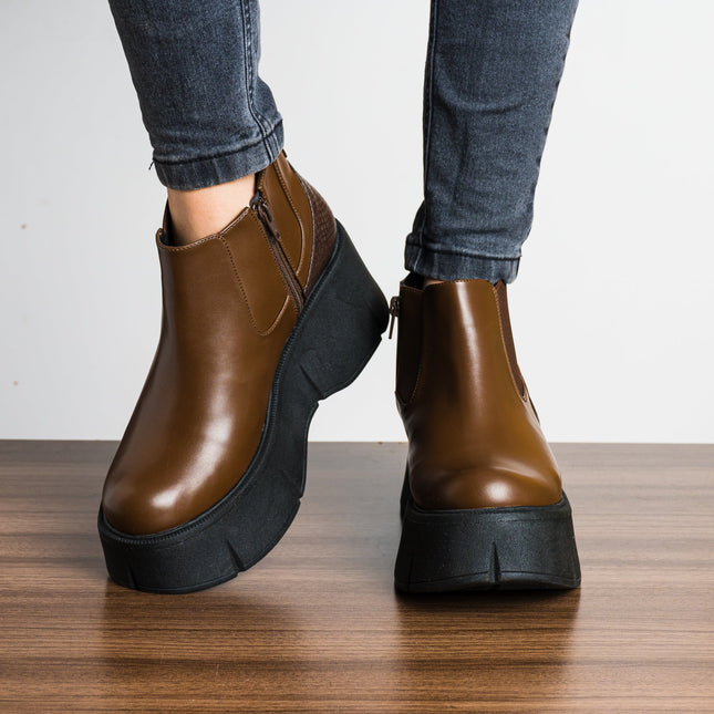 Botas Angeline - Marrón - Tienda Nébula
