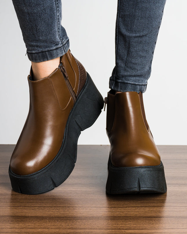 Botas Angeline - Marrón - Tienda Nébula
