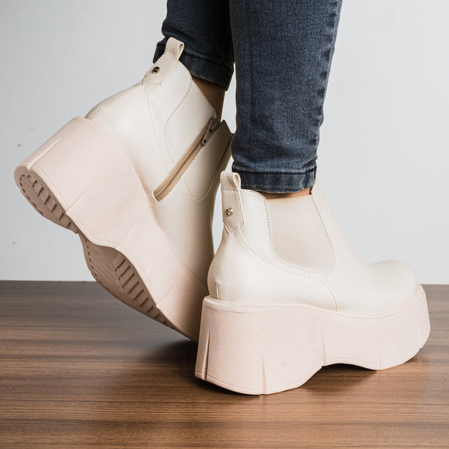 Botas Angeline - Nude - Tienda Nébula