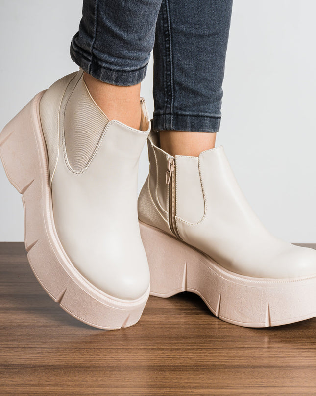 Botas Angeline - Nude - Tienda Nébula