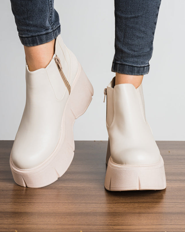Botas Angeline - Nude - Tienda Nébula
