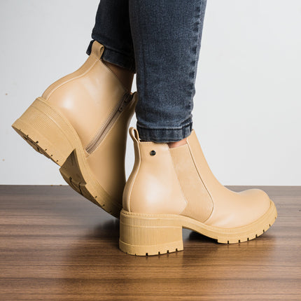 Botas Anna - Beige - Tienda Nébula