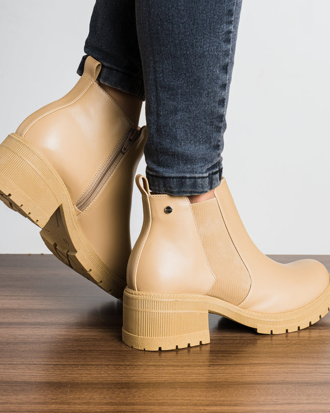 Botas Anna - Beige - Tienda Nébula