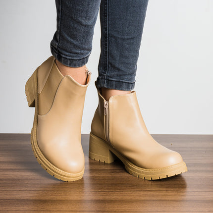 Botas Anna - Beige - Tienda Nébula