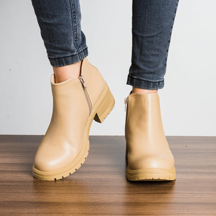 Botas Anna - Beige - Tienda Nébula