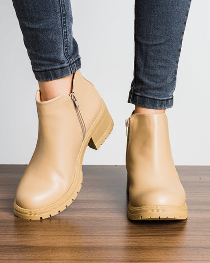 Botas Anna - Beige - Tienda Nébula